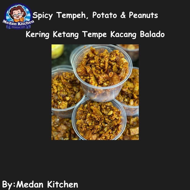 Kering Kentang Tempe Kacang Balado