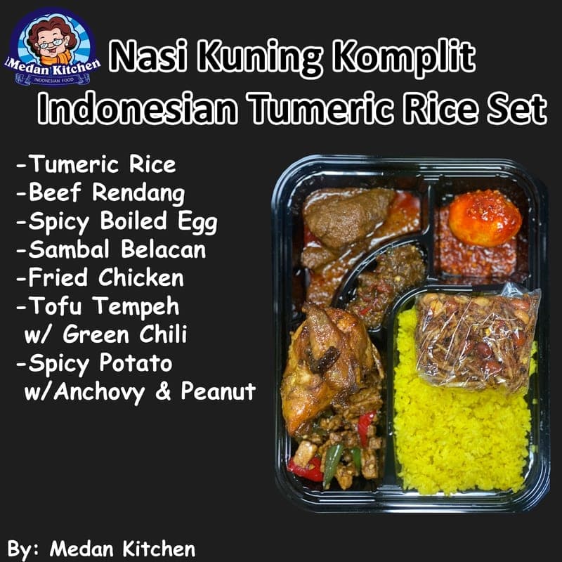 Nasi Kuning Complete